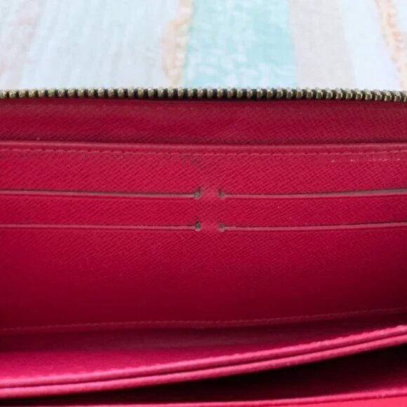 Louis Vuitton Monogram Multicolor Noir Wallet Zippy w/ Dust Bag USED Authentic - Picture 9 of 14